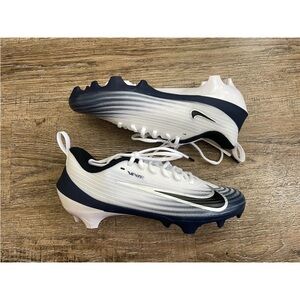 Nike Vapor Speed 3 TB Football Cleats White Midnight Navy Mens Sz 8.5 HM8849-103